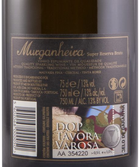 2016 Sparkling Wine Murganheira Super Reserva Brut