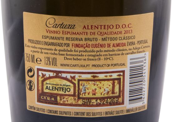 2013 Sparkling Wine Cartuxa Reserva Brut
