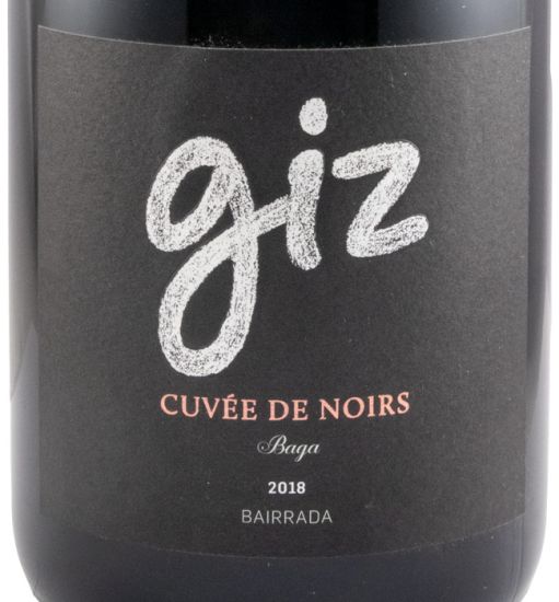 2018 Espumante Giz by Luís Gomes Cuvée de Noirs Bruto Natural