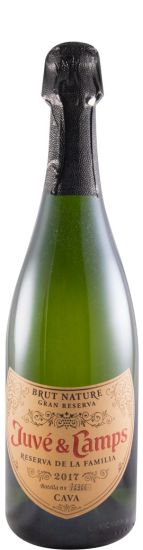 2017 Sparkling Wine Cava Juvé & Camps Reserva de la Familia Brut Nature organic