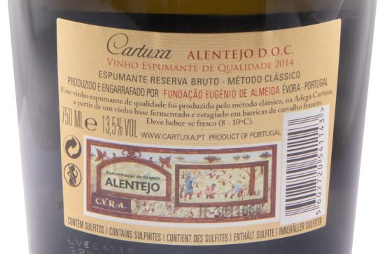 2014 Sparkling Wine Cartuxa Reserva Brut