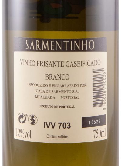 Frizzante Sarmentinho Adamado white