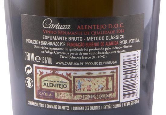 2014 Espumante Cartuxa Bruto