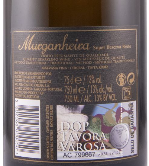 2017 Espumante Murganheira Super Reserva Bruto