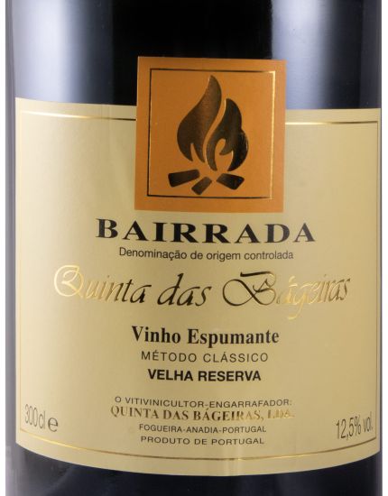 2015 Espumante Quinta das Bágeiras Velha Reserva Bruto Natural 3L