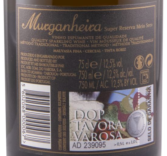 2018 Espumante Murganheira Super Reserva Meio Seco