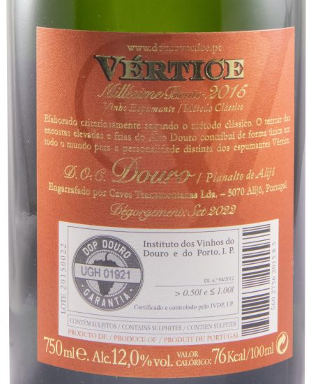 2015 Espumante Vértice Millésime Bruto
