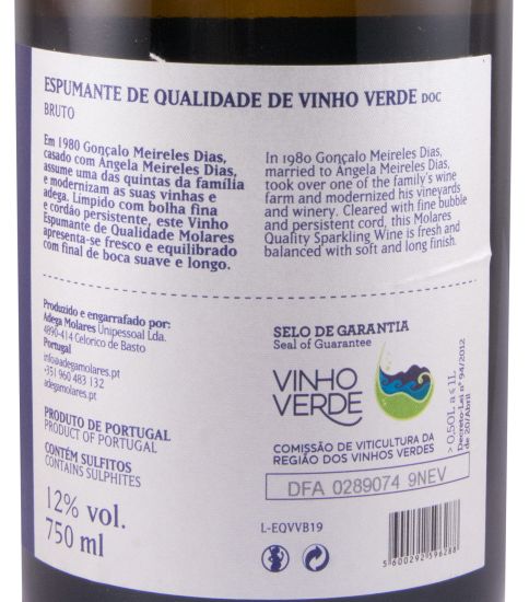 Espumante Molares Bruto
