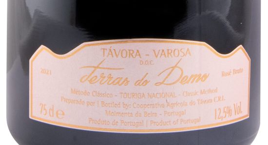 2021 Espumante Terras do Demo Bruto rosé