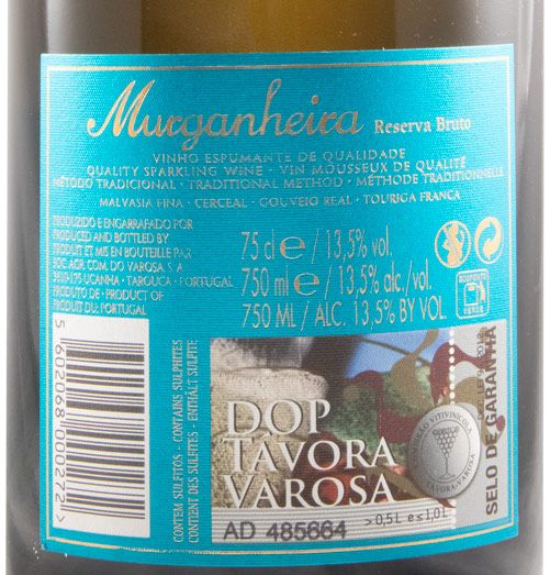 2019 Espumante Murganheira Reserva Bruto
