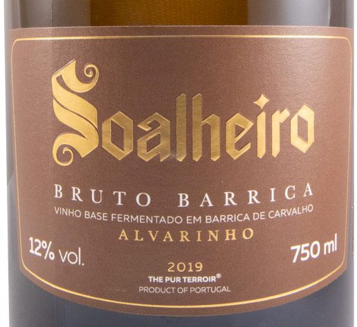 2019 Espumante Soalheiro Alvarinho Barrica Bruto