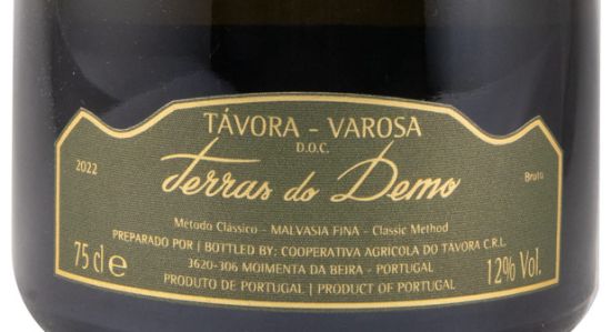 2022 Sparkling Wine Terras do Demo Brut