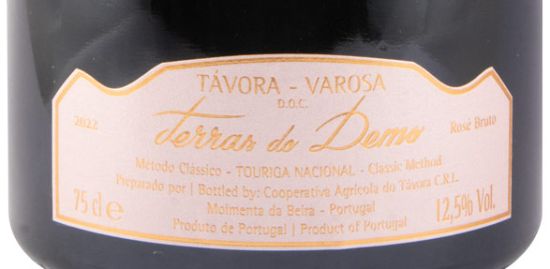 2022 Sparkling Wine Terras do Demo Brut rosé