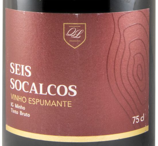 Espumante Seis Socalcos Bruto tinto