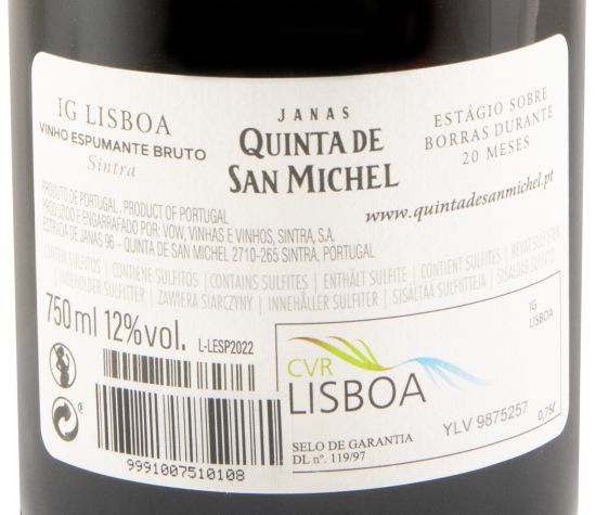 2022 Espumante Quinta de San Michel Malvasia de Colares Bruto
