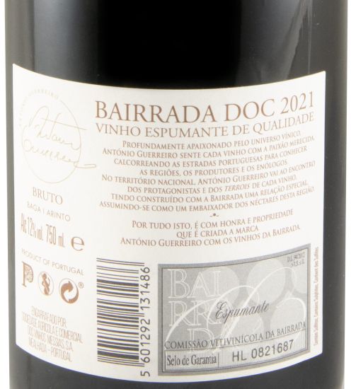 2021 Sparkling Wine António Guerreiro Brut