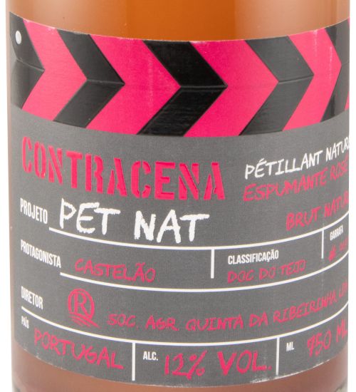 2023 Espumante Contracena Castelão Pet Nat rosé