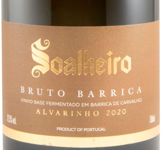 2020 Espumante Soalheiro Barrica Alvarinho Bruto