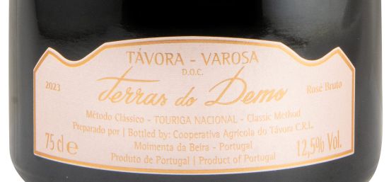 2023 Espumante Terras do Demo Bruto rosé