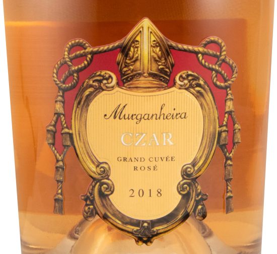 2018 Espumante Murganheira Czar Cuvée Bruto rosé