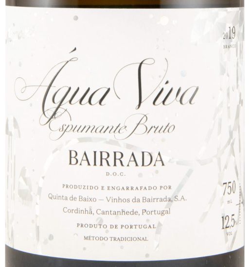 2019 Espumante Niepoort Água Viva biológico Bruto