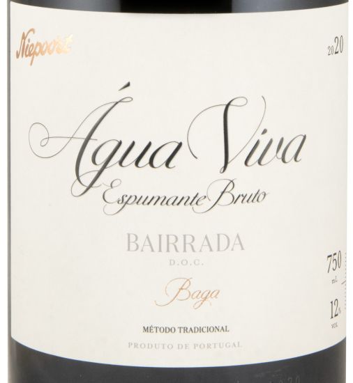 2020 Espumante Niepoort Água Viva Baga Bruto biológico