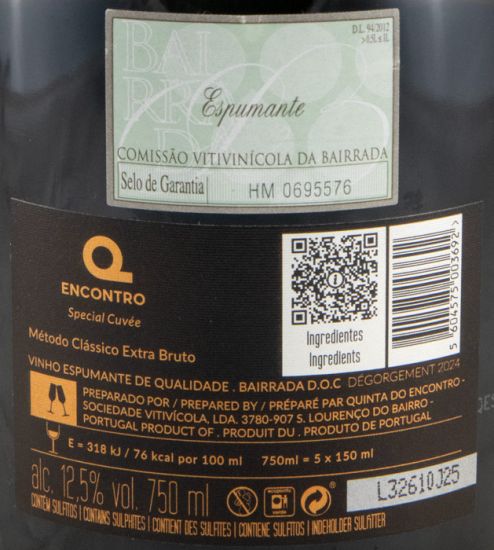2017 Espumante Encontro Special Cuvée Extra Bruto