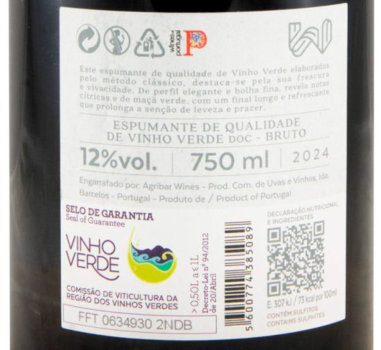 2024 Sparkling Wine Contas Feitas Brut