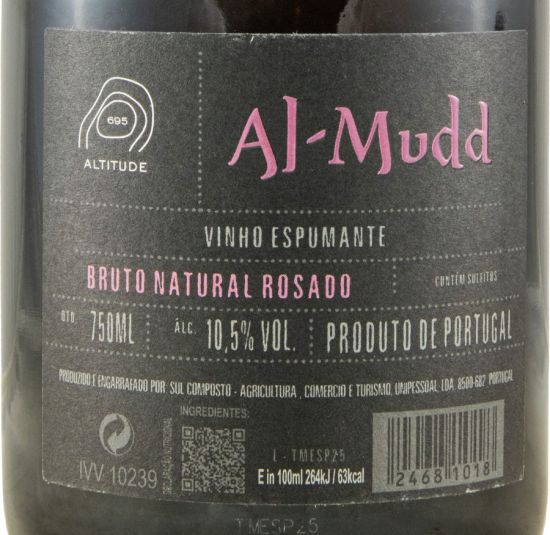 Espumante Al-Mudd Altitude Bruto Natural rosé