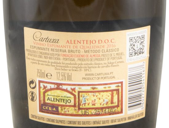 2016 Espumante Cartuxa Reserva Bruto