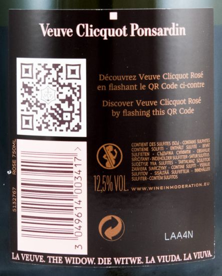 Champagne Veuve Clicquot Bruto rosé