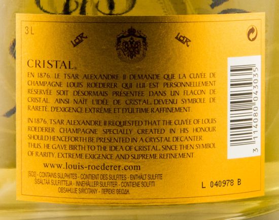 2006 Champagne Louis Roederer Cristal Bruto