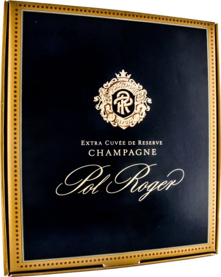 Champagne Pol Roger Bruto c/2 Flutes