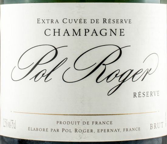 Champagne Pol Roger Bruto c/2 Flutes