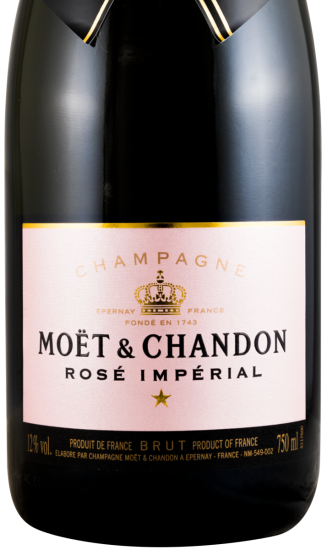 Champagne Moët & Chandon Impérial Black Tie Box Bruto rosé