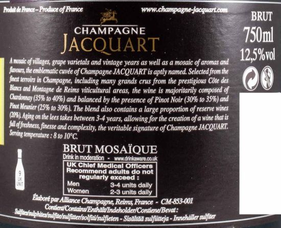 Champagne Jacquart Mosaique Bruto rosé