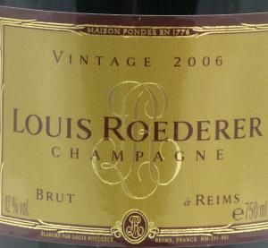 2006 Champagne Luis Roederer Millésime Bruto