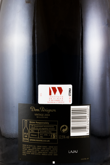 2004 Champagne Dom Pérignon Vintage 3L