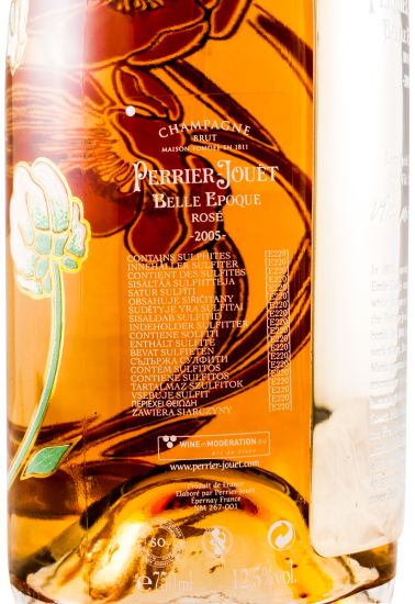 2005 Champagne Perrier-Jouët Belle Epoque by Vik Muniz Brut rose