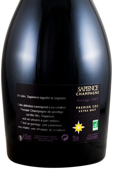 2007 Champagne Marguet Sapience Premier Cru Extra Bruto