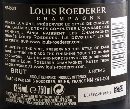 2011 Louis Roederer Millésime Brut rose