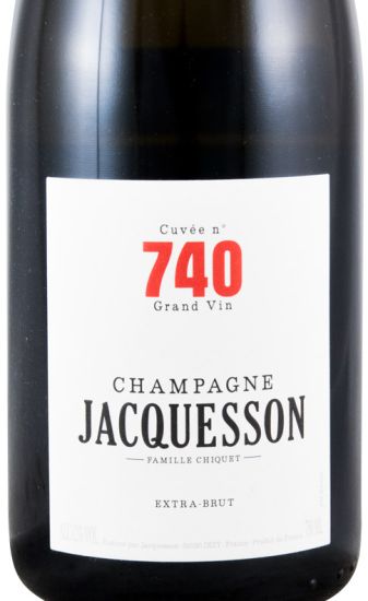 Champagne Jacquesson Cuvée N.º 740 Extra Bruto