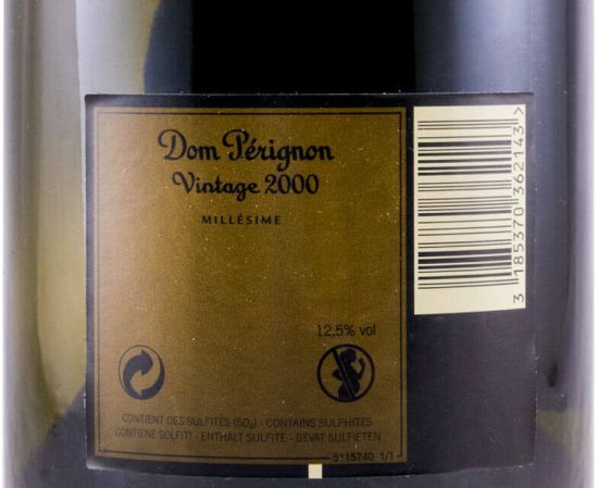 2000 Champagne Dom Pérignon Bruto