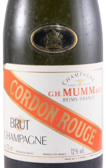 Champagne Mumm Cordon Rouge Brut (former label)