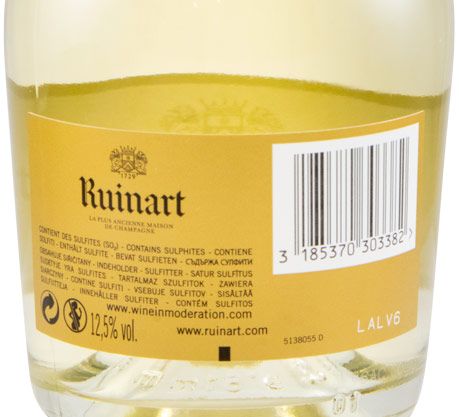 Champagne Ruinart Blanc de Blancs Bruto 37,5cl