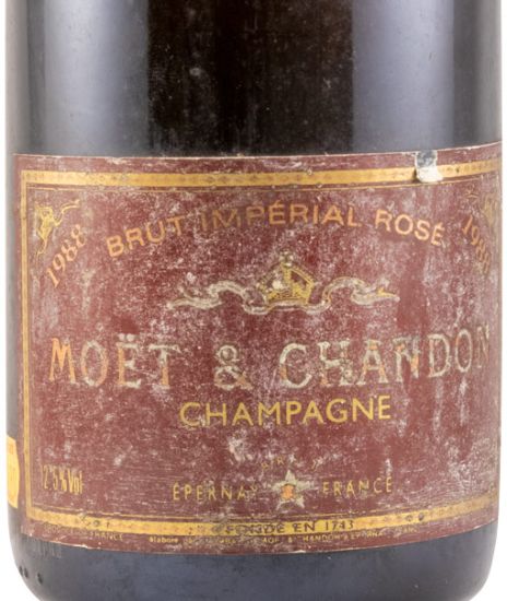 1988 Champagne Moët & Chandon Impérial Bruto rosé