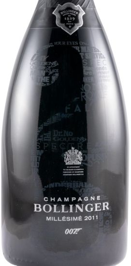 2011 Champagne Bollinger Bond 007 No Time To Die Millésime