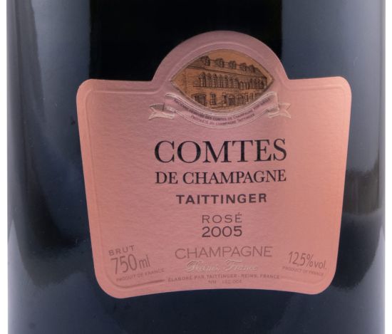 2005 Champagne Taittinger Comtes de Champagne Bruto rosé