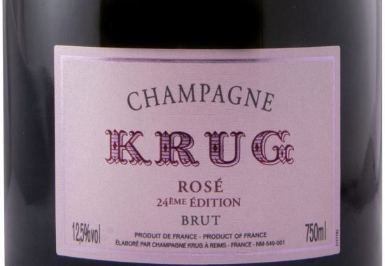 Champagne Krug 24ème Édition Bruto rosé