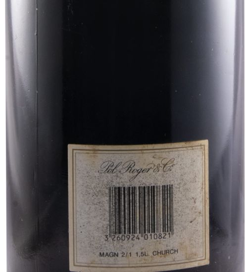 1982 Champagne Pol Roger Sir Winston Churchill Bruto 1,5L